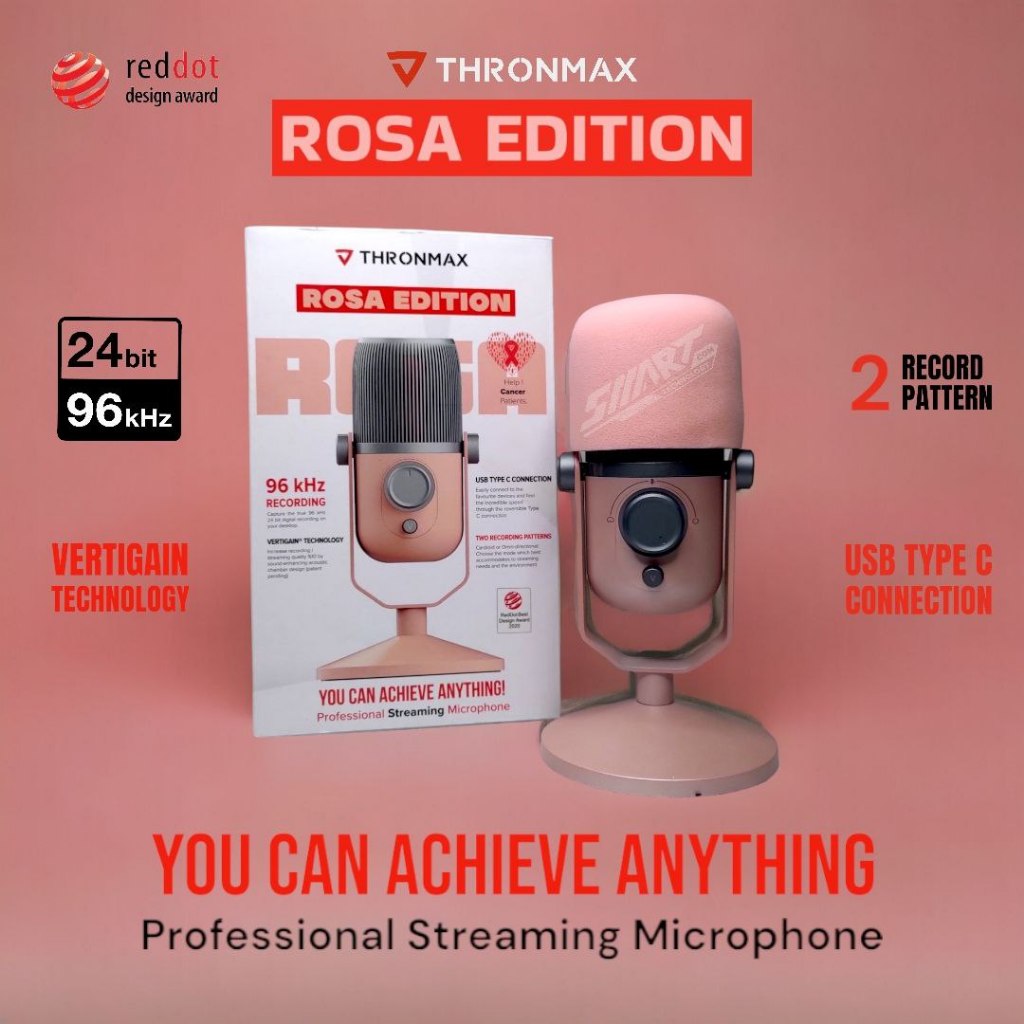 Thronmax Rosa Mdrill Zero Plus M4