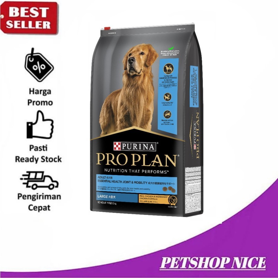 Dog Food Pro plan Larage adult 15 kg Makanan Anjing