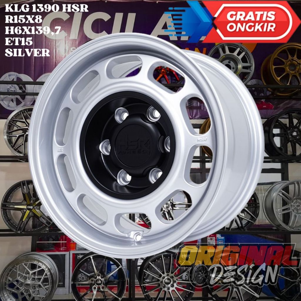 Velg Mobil Ring 15 HSR KLG R15 BISA UNTUK RANGER DMAX PANTHER TERRANO