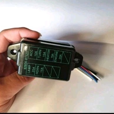 fuse box rumah sekring zebra 1,0/1,3