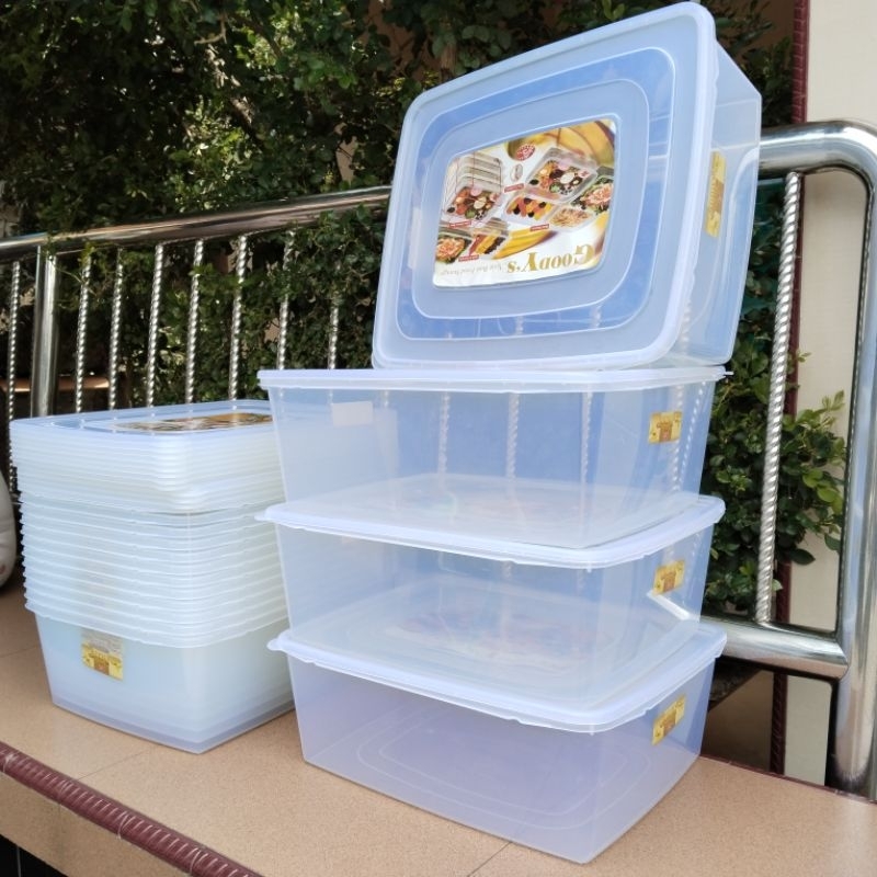 Musangjantan112 Box Donat / Kotak Donat 12200 Ml Jumbo Wadah Penyimpanan Plastik Serbaguna