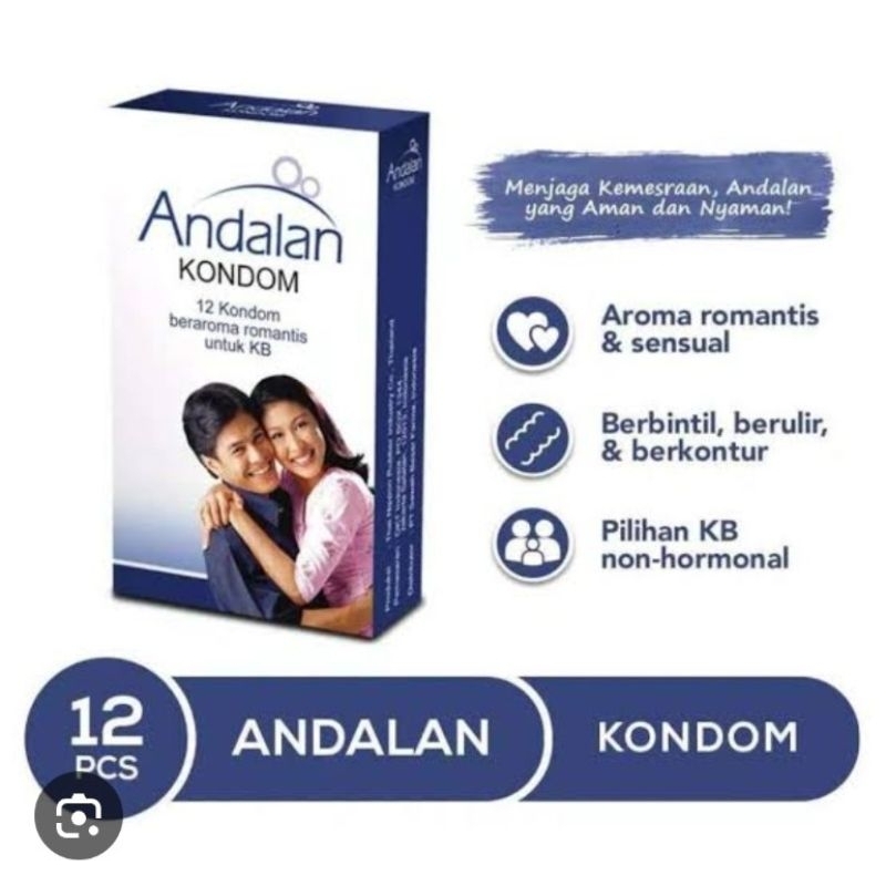 Kondom Andalan isi 12