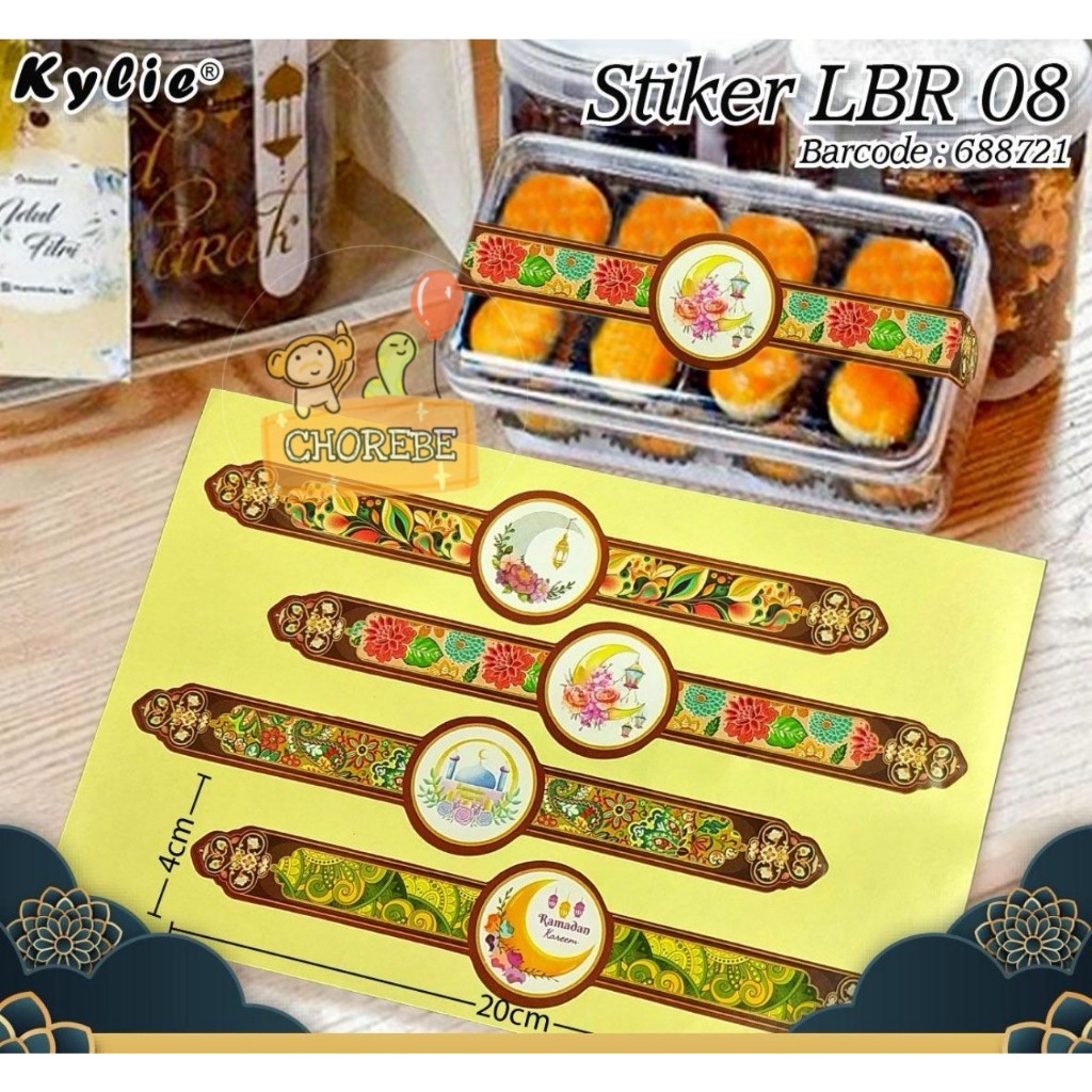 

Stiker Sticker Toples Parcel Hampers Kado Idul Fitri Lebaran Per Lembar