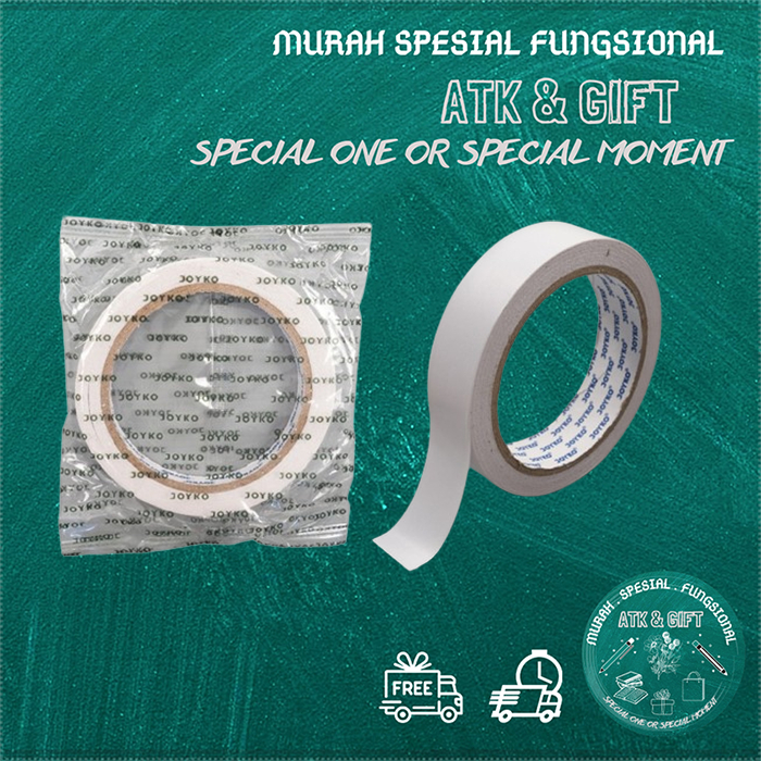 

Double Tape Joyko 1 inch ( 24 mm x 15 yard )