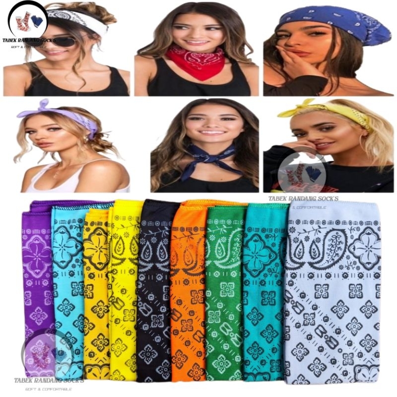 Slayer motif batik Segi Empat katun/Slayer batik/slayer baf bandana multifungsi