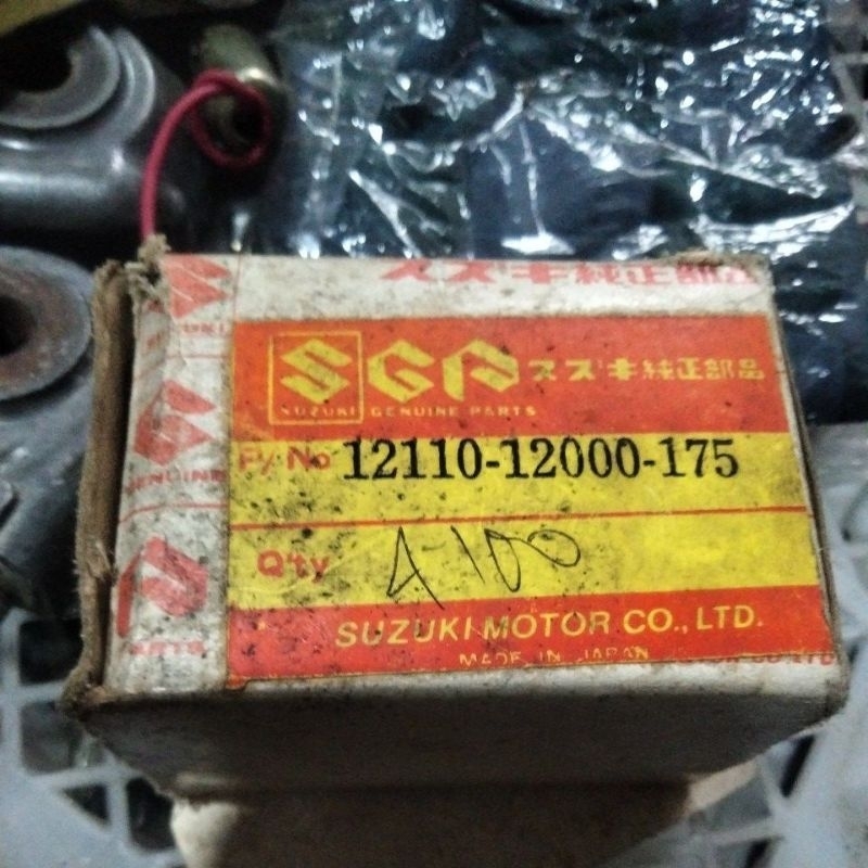 PISTON SEHER SEKER SUZUKI A100 OVERSIZE 175 OS1.75 ORI