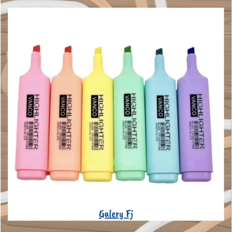 STABILO PASTEL VANCO SATUAN/STABILO HL-515 PASTEL