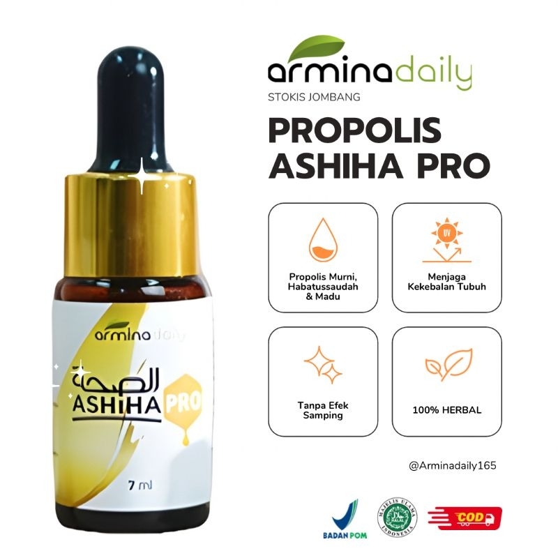 

Propolis Ashiha Pro Habbatussauda Original Armina Daily Termurah