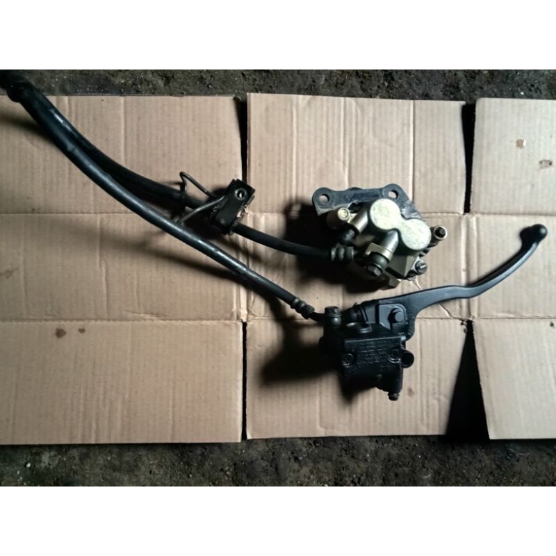 rem cakram depan set kaliper motor vixion original copotan