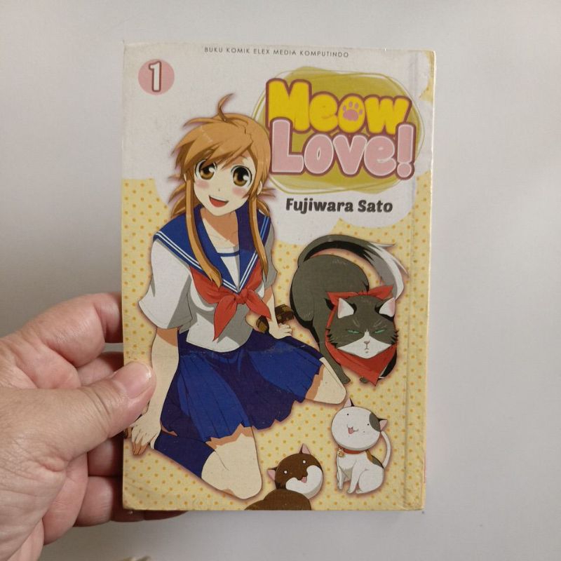 (preloved) komik kucing meow love