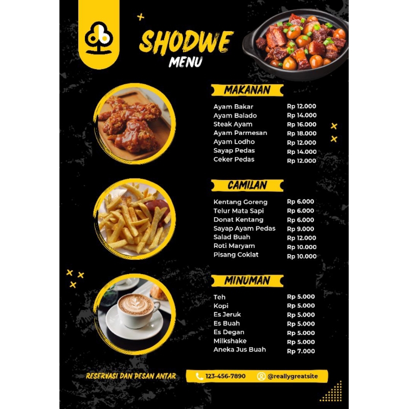 

Daftar Menu