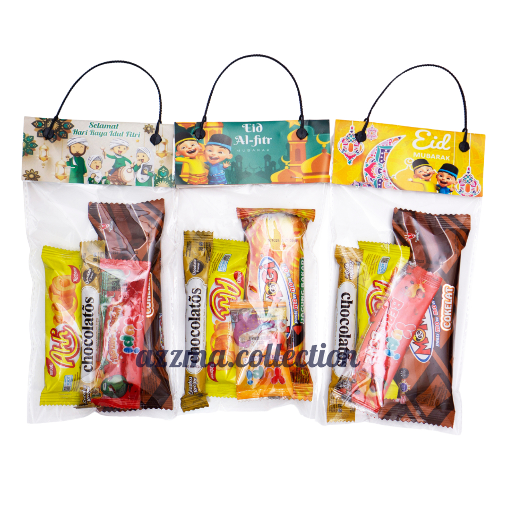 

10pcs Tas Snack Lebaran Plastik Snack Lebaran Angpau Lebaran Idul Fitri