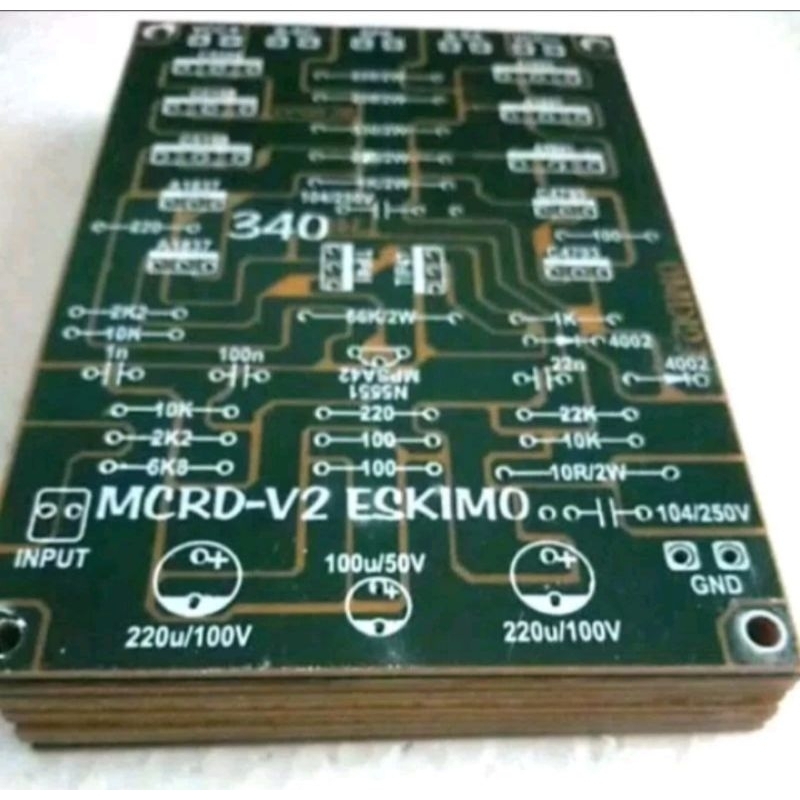 PCB power driver MCRD v2
