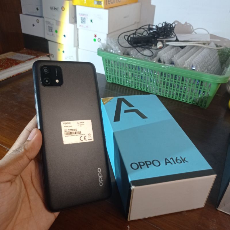 OPPO A16K SECOND RAM 4/64 FULLSET