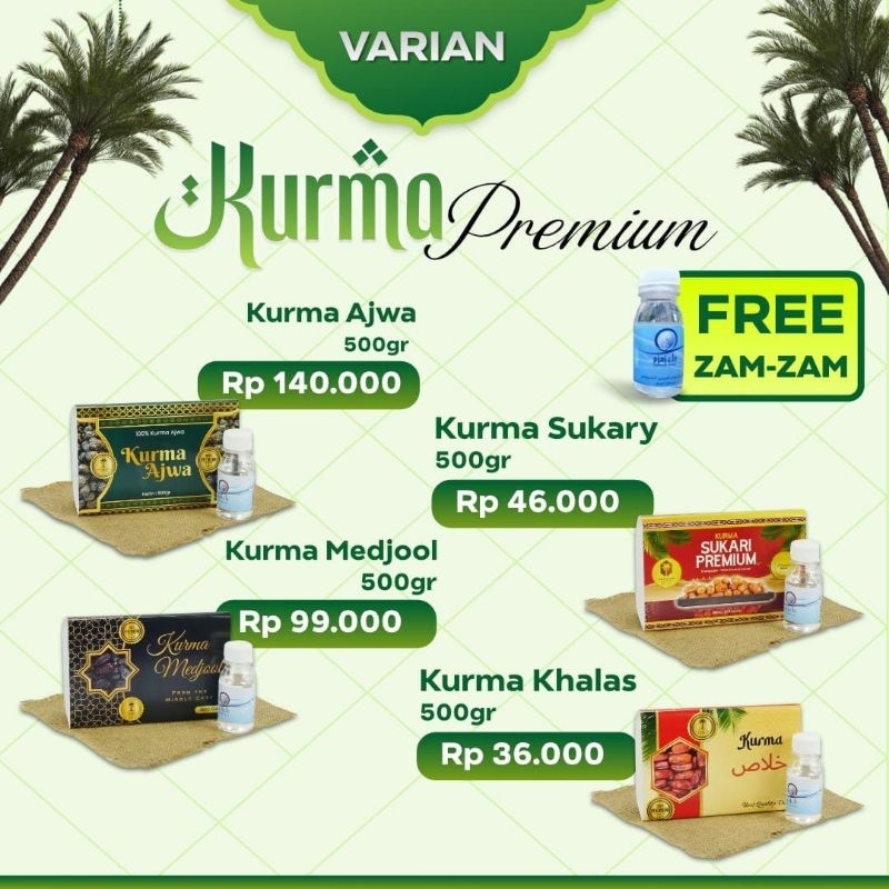 

KURMA PREMIUM || KURMA RAMADHAN || SUNNAH NABI