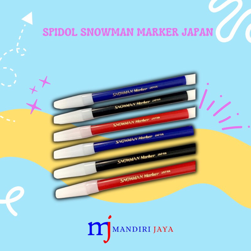 

SPIDOL SNOWMAN MARKER JAPAN