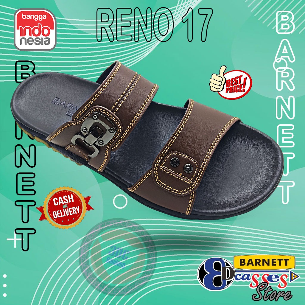 Barnett Reno 17 -- Sandal Fashion Casual Pria Dewasa Barnett Original