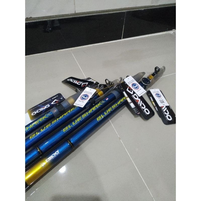 Joran Surf Ring Full FUJI Asli Joran Casting Teleskop Joran Casting Joran Pasiran Daido Blue Shark 3