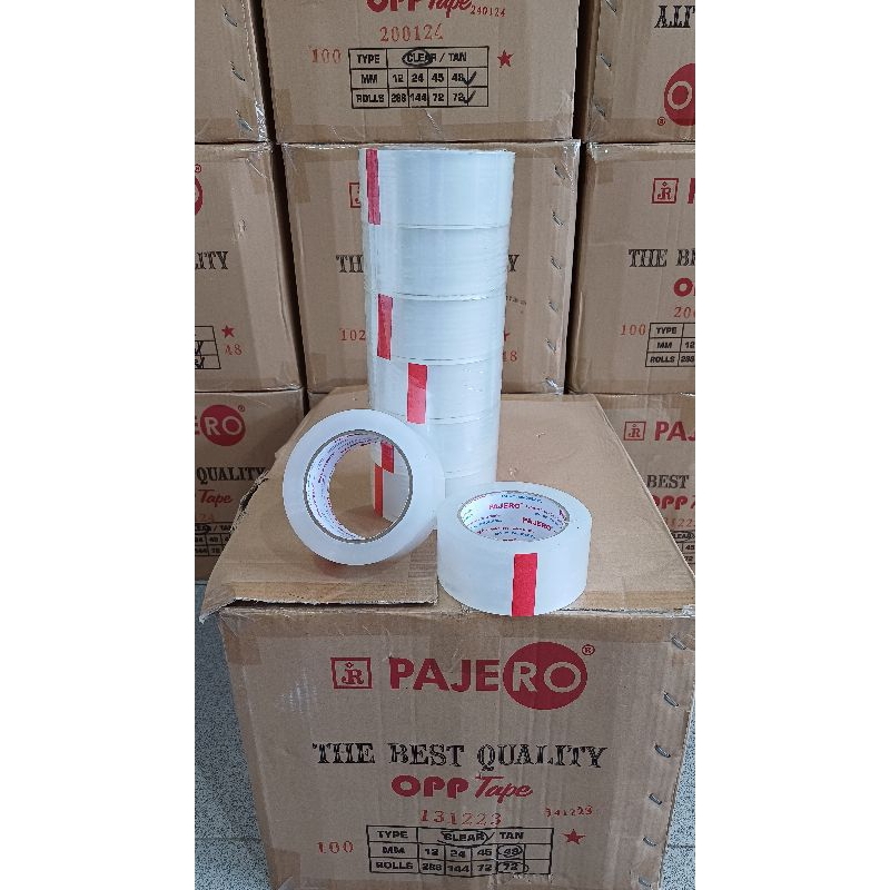 

1pc Lakban PAJERO 48mm x 100meter (45micron 2inci) isolasi dus adhesive tape opp