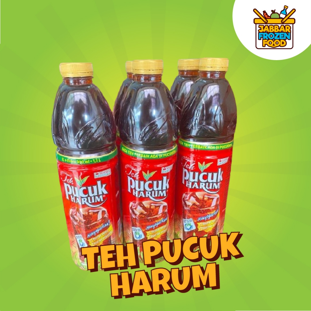 

Teh Pucuk Harum 1,3 Liter | 1 dus isi 6 botol