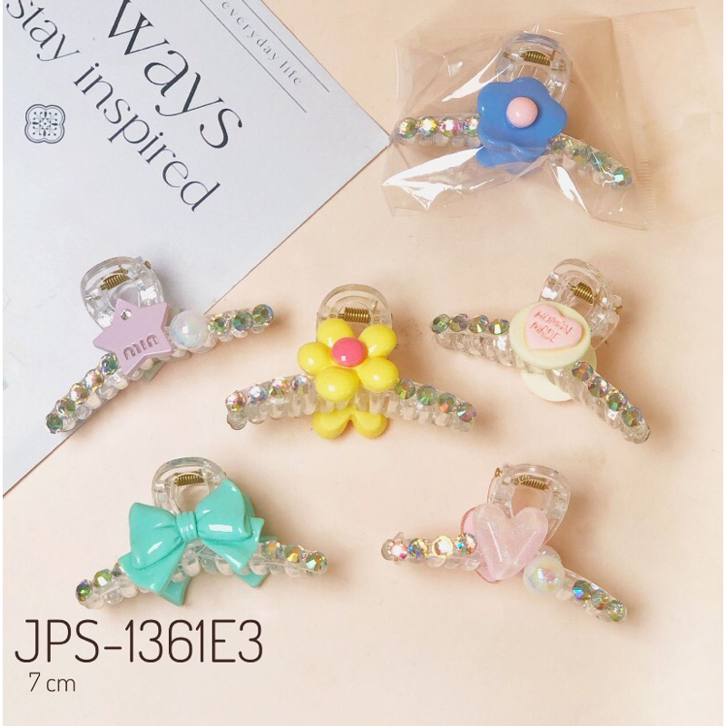 JEPIT JEDAI SALON BESAR 7cm MOTIF SJ0018 / JEDAI / JEDAI RAMBUT
