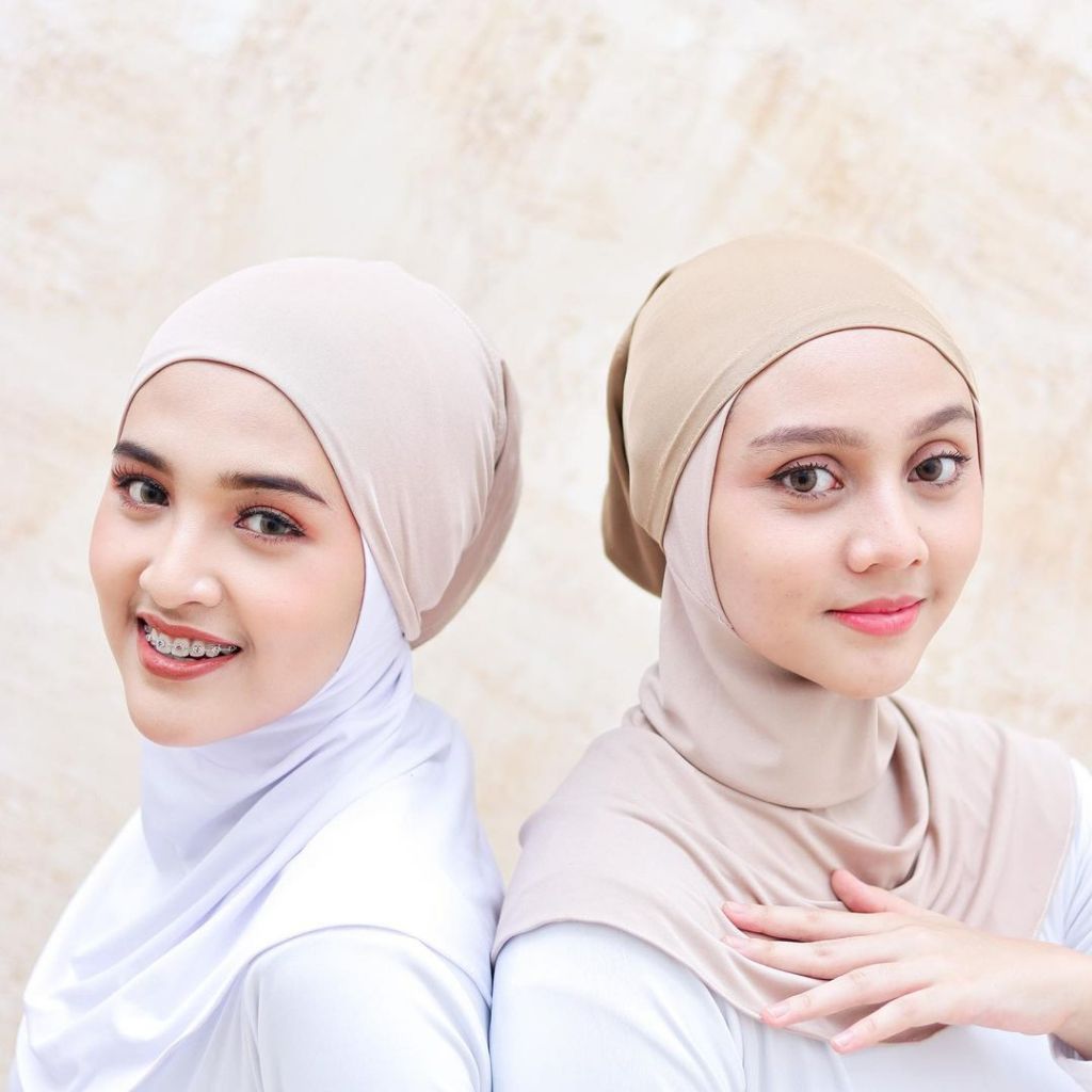 COD Ciput Wanita Model Bandana Basic Baru