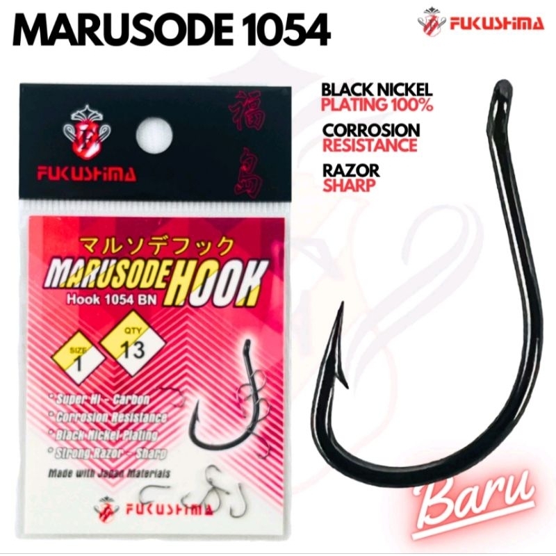 kail hook fukushima marusude 1054 black nikkel