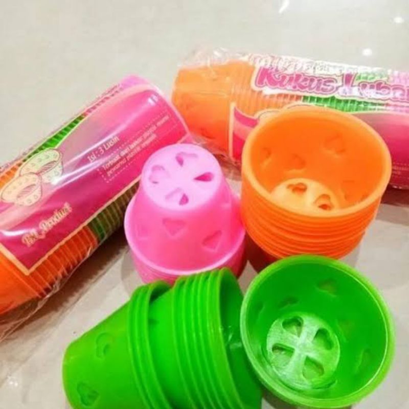 (BOLU KUKUS) Cetakan Bolu Kukus Plastik / Cetakan Kue Bolu / Cetakan Kukus Lubang