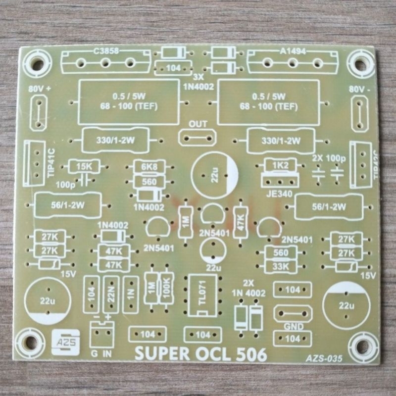PCB power super ocl socl 506 Fiber