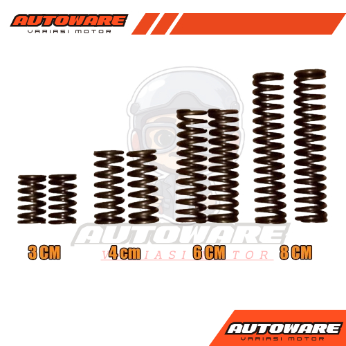 Per Suling Shock Depan Per Rebound AVM Satu Set Panjang 3 cm 4 cm 6 cm 8 cm