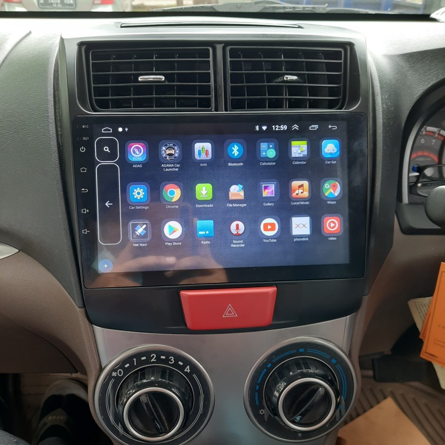 Head unit Android OEM Fit Avanza Xenia Veloz 9 inch