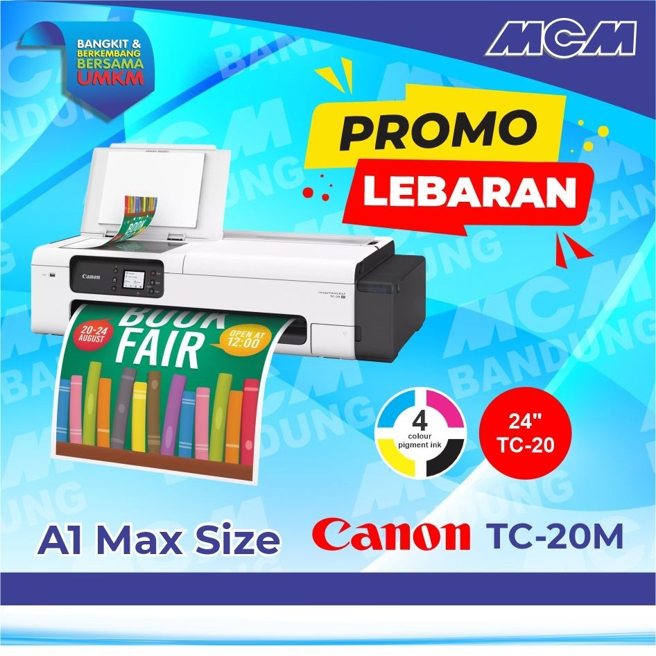 PLOTTER CANON TC-20M TC 20M DIGITAL PRINTING / CETAK FOTO / SCANNER