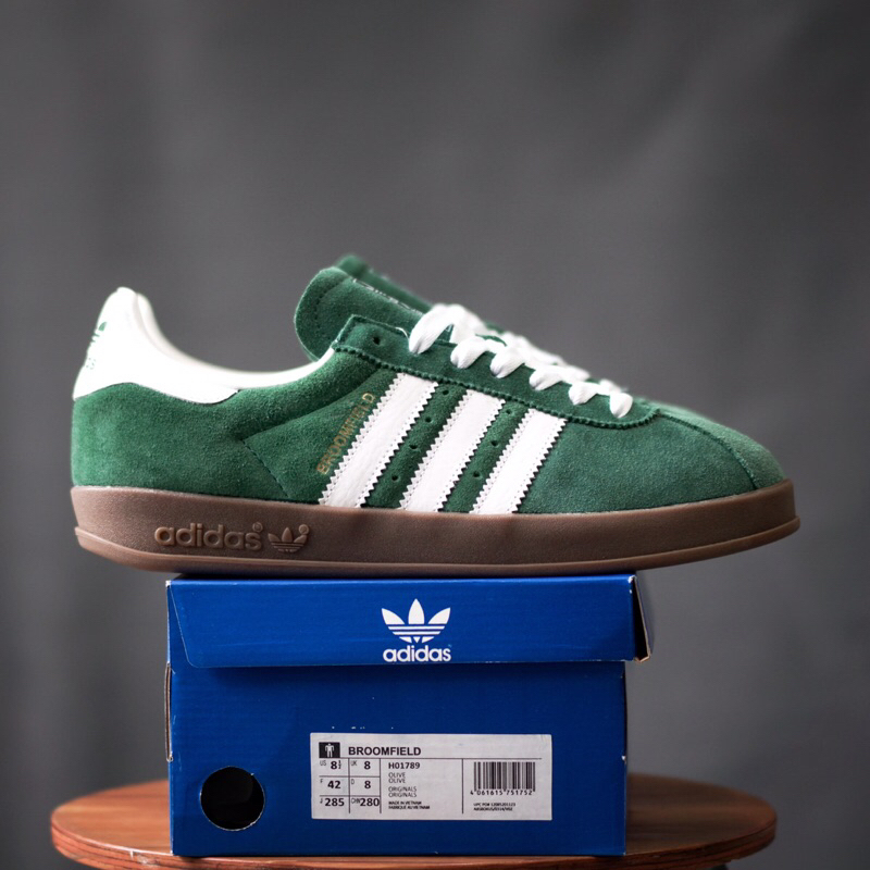 Adidas Broomfield Olive Green White Gum