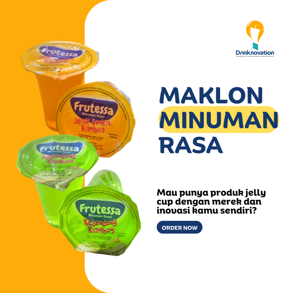

Jasa Maklon Minuman Produk Minuman Rasa (Sirup) - Drinknovation - PT Mitra Dua Sepakat