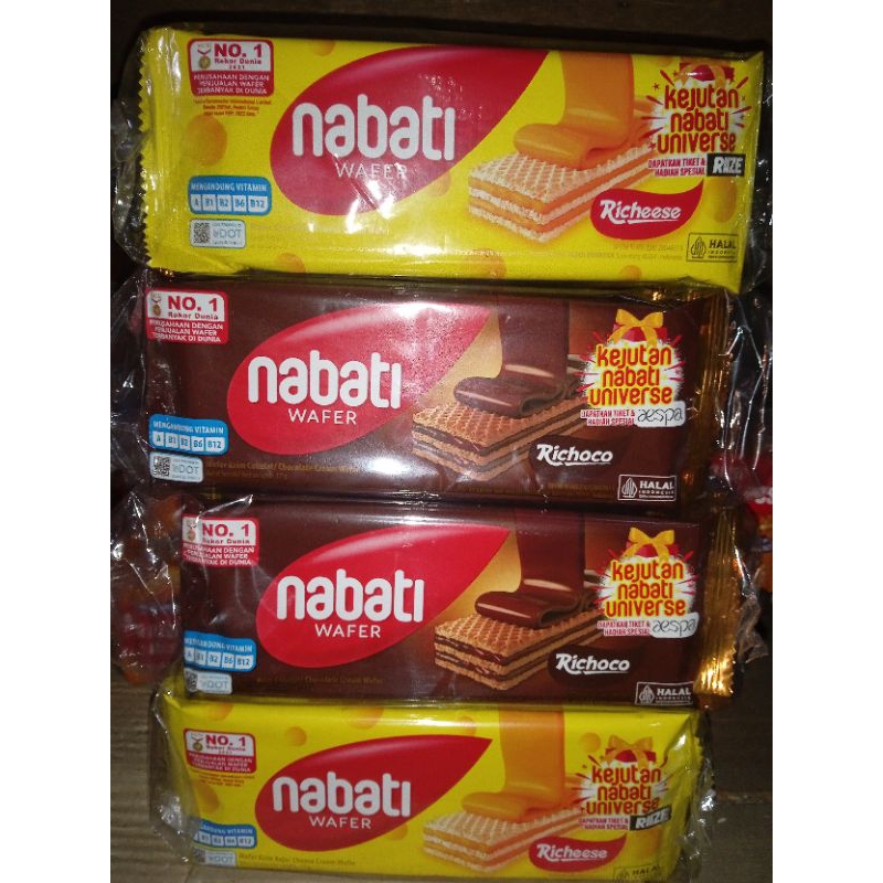 

wafer nabati richoco & richeese 17g