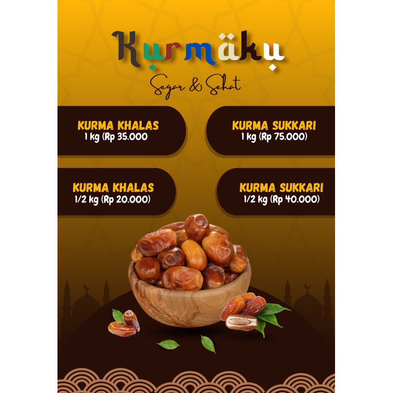

Kurma Sukkari & Kurma Khalas