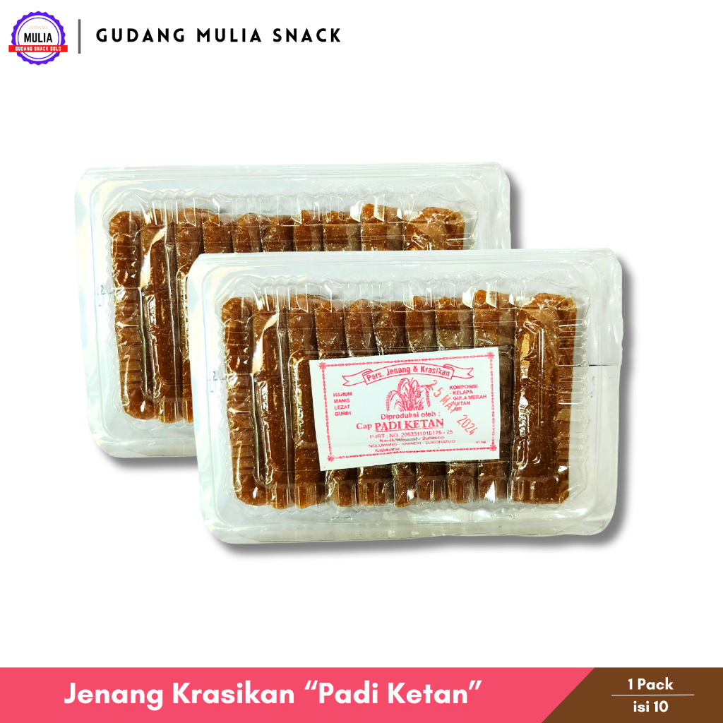 

Jenang Krasikan Cap Padi Ketan isi 10