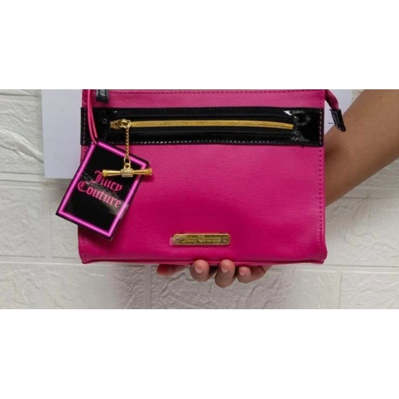 Pouch clutch atau handbag juicy couture new