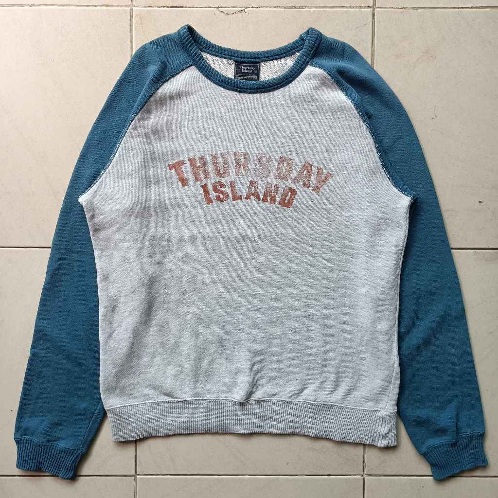 Crewneck Thursday Island Two Tone Second Original