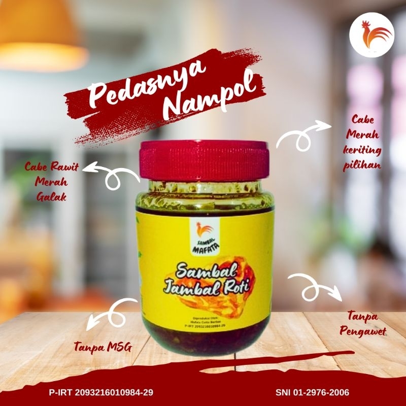 

Sambal Jambal Roti Mafata 150 Gram #sambalviral #pecintasambal #pecintapedas #sambaljambalroti