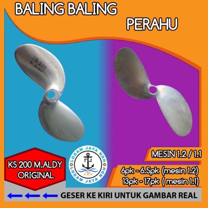 baling baling perahu/kipas perahu ks200