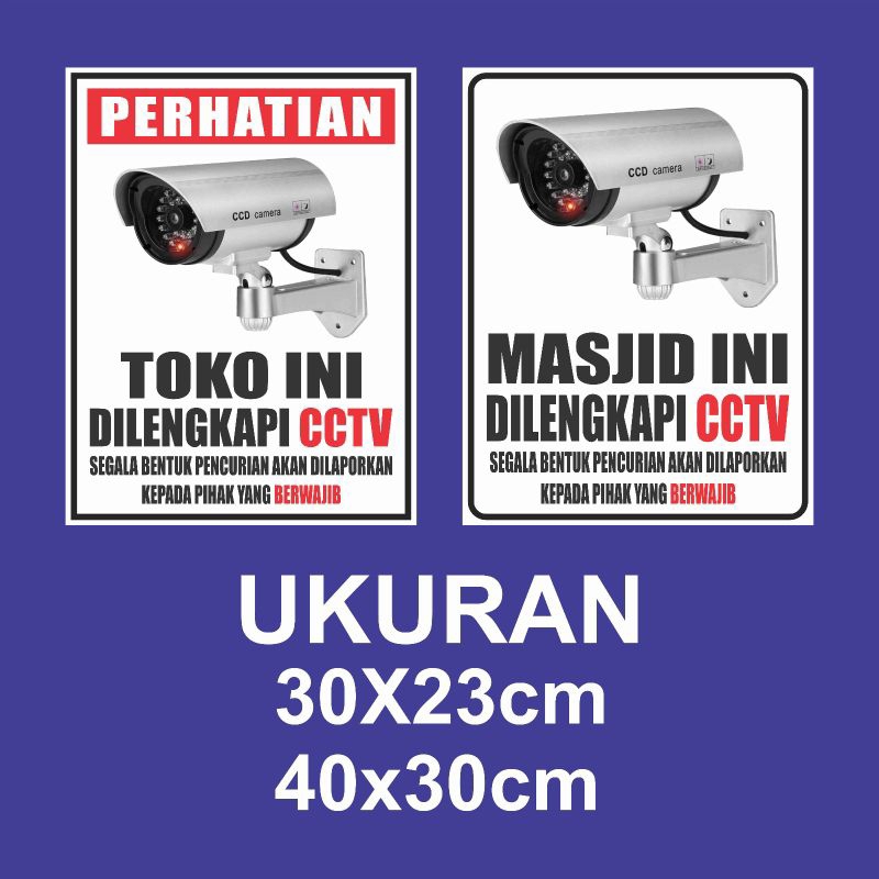 

Stiker cctv toko stiker cctv masjid