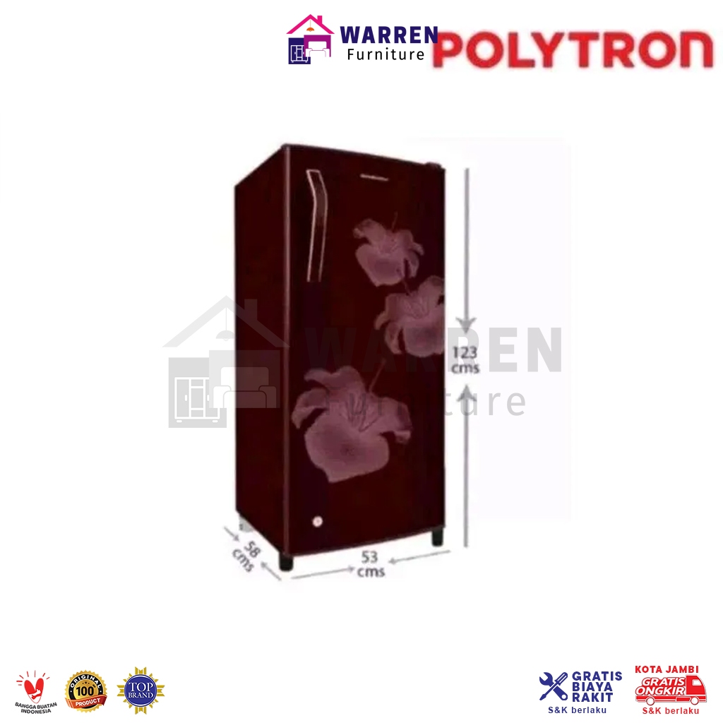 Kulkas Satu Pintu Sharp type 197