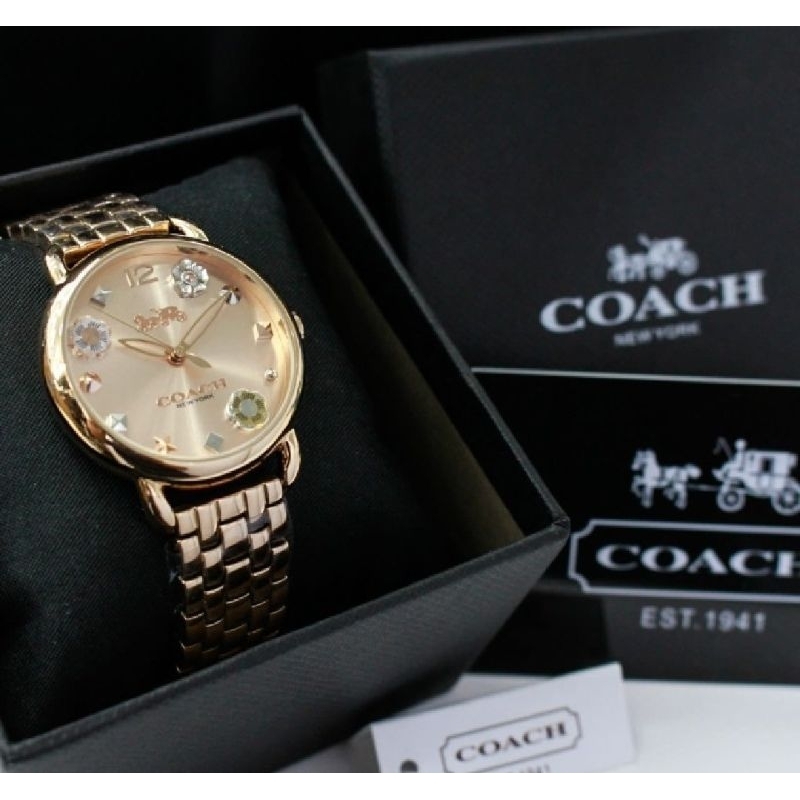 Jam tangan COACH all colours stainless Fullshet
