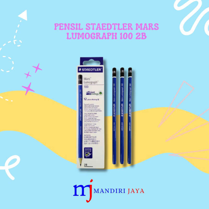

PENSIL 2B STAEDTREL MARS LUMOGRAPH 100 GERMAN TECH (PCS)
