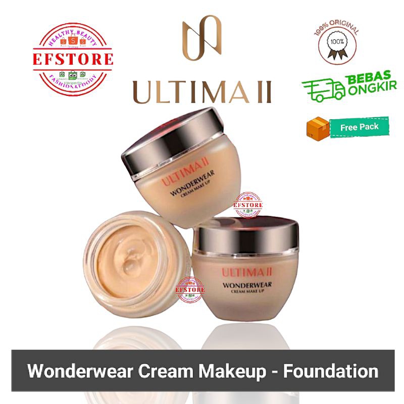 ULTIMA II Wonderwear Cream Makeup 50ml - Foundation ORIGINAL☑️