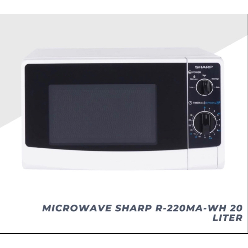 MICROWAVE SHARP R-220MA-WH