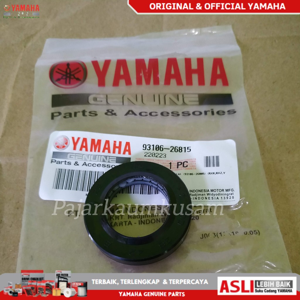 SEAL SIL GEAR BELAKANG RX KING RXZ RXS ORIGINAL 93106-26815 OIL SEAL