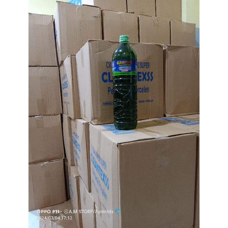 CLEANTEXSS/CLEANTEX 1500ml 1 karton isi 12pcs PEMBERSIH KERAK KAMAR MANDI PEMBERSIH PORSELEN KERAMIK