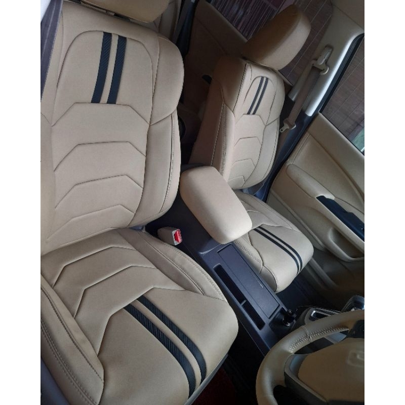 Sarung jok mobil paten Mbtech Brio Agya Raize Ignis Jazz Ayla Yaris City Corolla Civic Hilux Triton